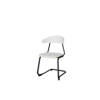 Embrace tuoli BX C-jalusta, ik 45cm, iso istuin, musta runko
