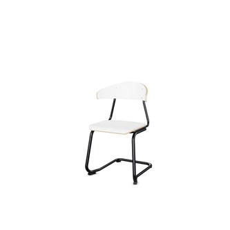 Embrace tuoli BX C-jalusta, ik 45cm, iso istuin, musta runko