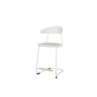 Embrace tuoli BX C-jalusta, ik 63 cm, iso istuin, valkoinen runko