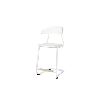 Embrace tuoli BX C-jalusta, ik 63 cm, iso istuin, valkoinen runko
