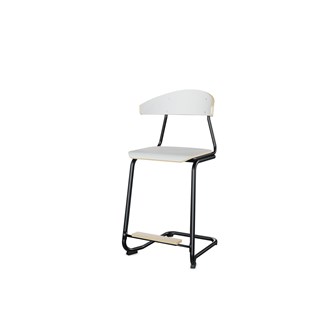 Embrace tuoli BX C-jalusta, ik 63 cm, iso istuin, musta runko