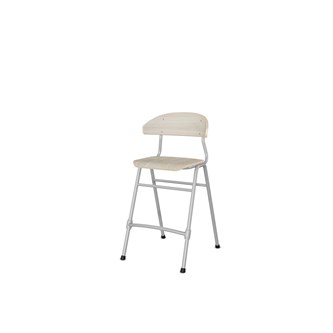 Embrace tuoli 4 jalkaa, ik 54 cm, medium istuin, hopea runko