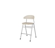 Embrace tuoli 4 jalkaa, ik 54 cm, medium istuin, hopea runko