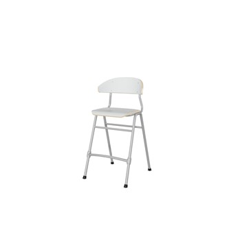 Embrace tuoli 4 jalkaa, ik 54 cm, medium istuin, hopea runko