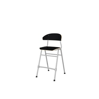 Embrace tuoli 4 jalkaa, ik 54 cm, medium istuin, hopea runko