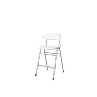 Embrace tuoli 4 jalkaa, ik 54 cm, medium istuin, hopea runko