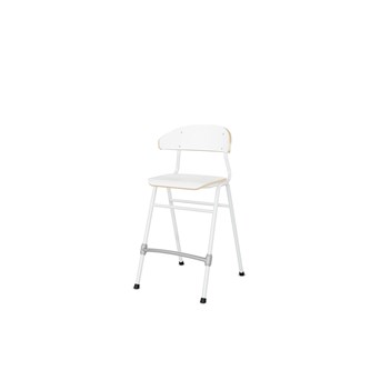 Embrace tuoli BX 4 jalkaa, ik 54 cm, medium istuin, valkoinen runko