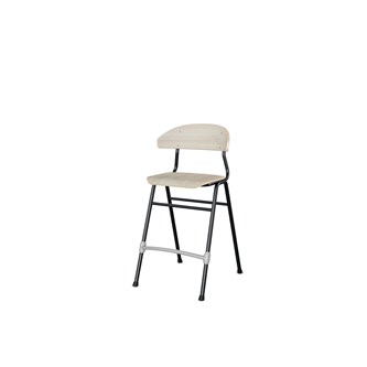 Embrace tuoli BX 4 jalkaa, ik 54 cm, medium istuin, musta runko
