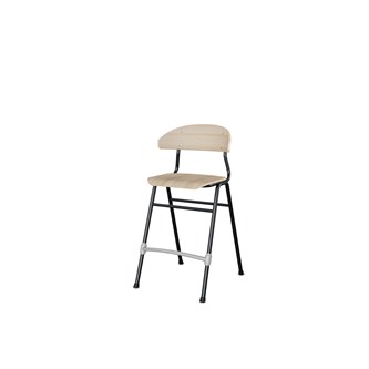 Embrace tuoli BX 4 jalkaa, ik 54 cm, medium istuin, musta runko