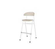 Embrace tuoli BX 4 jalkaa, ik 65 cm, medium istuin, valkoinen runko