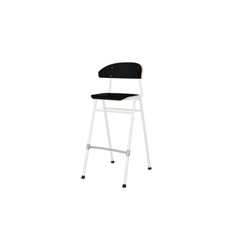 Embrace tuoli BX 4 jalkaa, ik 65 cm, medium istuin, valkoinen runko