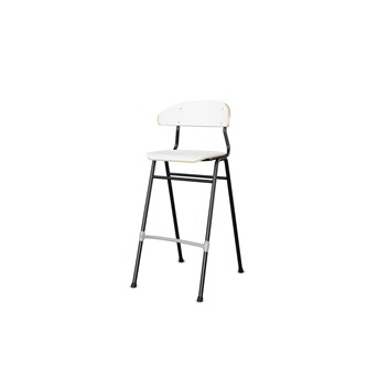 Embrace tuoli BX 4 jalkaa, ik 65 cm, medium istuin, musta runko