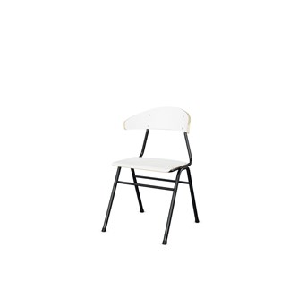 Embrace tuoli BX 4 jalkaa, ik 45 cm, iso istuin, musta runko
