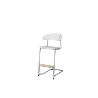 Embrace tuoli C-jalusta, ik 45/63 cm, medium istuin, hopea runko