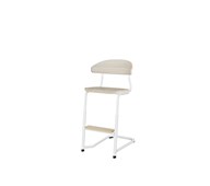 Embrace tuoli BX C-jalusta, ik 45/63 cm, medium istuin, valkoinen runko