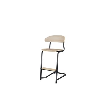 Embrace tuoli BX C-jalusta, ik 45/63 cm, medium istuin, musta runko