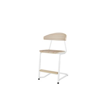 Embrace tuoli BX C-jalusta, ik 45/63 cm, iso istuin, valkoinen runko