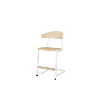 Embrace tuoli BX C-jalusta, ik 45/63 cm, iso istuin, valkoinen runko