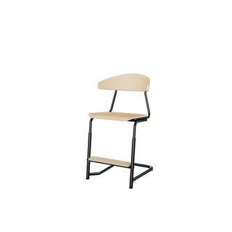 Embrace tuoli BX C-jalusta, ik 45/63 cm, iso istuin, musta runko