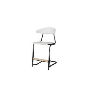 Embrace tuoli BX C-jalusta, ik 45/63 cm, iso istuin, musta runko