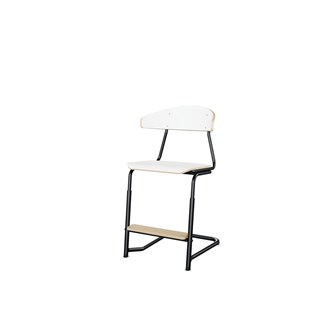 Embrace tuoli BX C-jalusta, ik 45/63 cm, iso istuin, musta runko