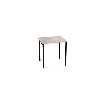 Multiflex FSC BX HPL pöytä 70 x 60, K 72 cm, musta jalusta, laatikkokiskoilla