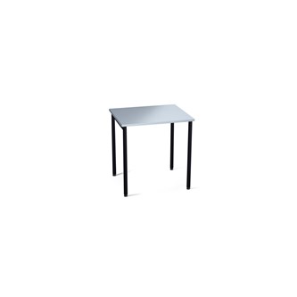 Multiflex FSC BX HPL pöytä 70 x 60, K 72 cm, musta jalusta, laatikkokiskoilla