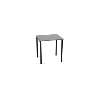 Multiflex BX X pöytä 70 x 60, K 72 cm, musta jalusta, laatikkokiskoilla
