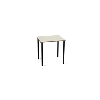 Multiflex BX X pöytä 70 x 60, K 72 cm, musta jalusta, laatikkokiskoilla