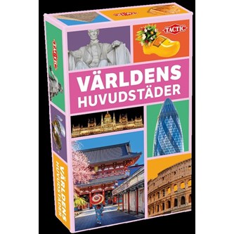 Världens huvudstäder, kortspel