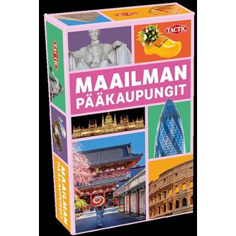 Maailman pääkaupungit, korttipeli