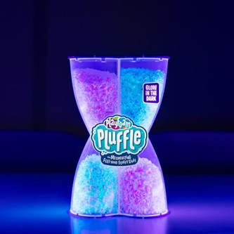 Leikkivaahto Playfoam Pluffle, pimeässä hohtava