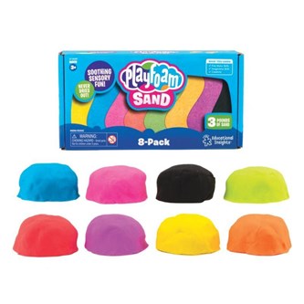 Sensorinen hiekka Playfoam Sand, 8 x 170 ml