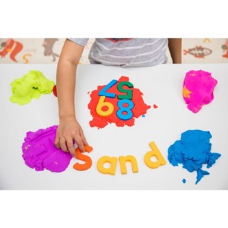 Sensorinen hiekka Playfoam Sand, 8 x 170 ml