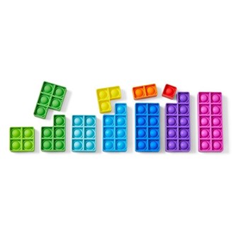 Sensoriset Bubble Pop It -palat, 1-10