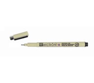 Kuitukärkikynä Pigma Micron Fineliner Black 10: 0,6 mm