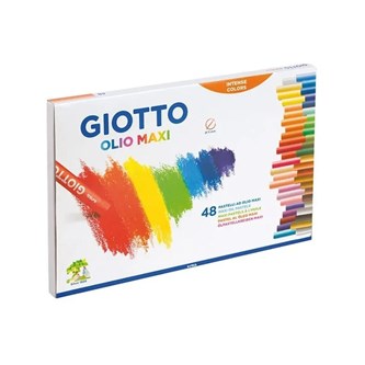 Öljypastelliliitu Giotto Olio Maxi, 48 väriä
