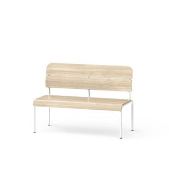 Adapt penkki selkänojalla, vaneria, ik 45 cm