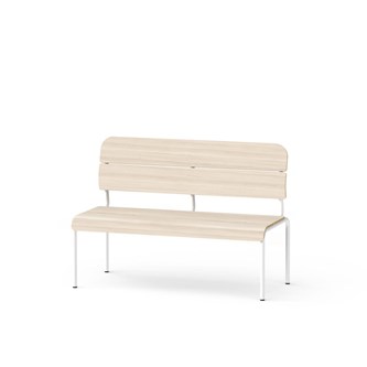Adapt penkki selkänojalla, vaneria, ik 45 cm