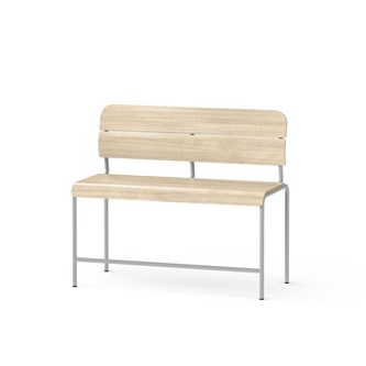 Adapt penkki selkänojalla, vaneria, ik 65 cm