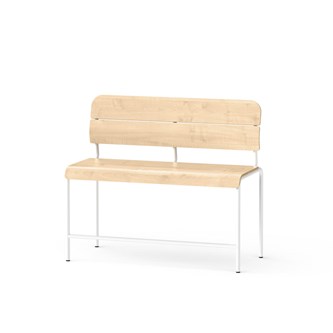 Adapt penkki selkänojalla, vaneria, ik 65 cm