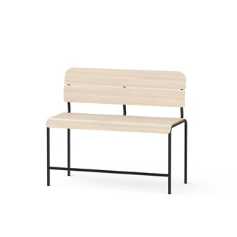 Adapt penkki selkänojalla, vaneria, ik 65 cm