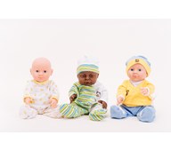 Nuken vaatteet, 37 - 40 cm, 3 asua