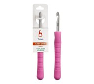 Virkkuukoukku easy grip, nro 7, 5 kpl