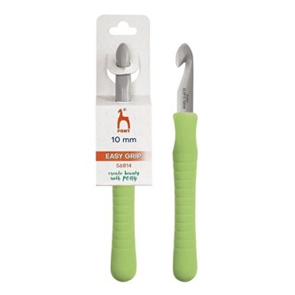 Virkkuukoukku easy grip, nro 10, 5 kpl