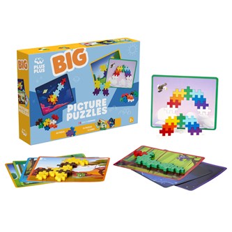 PLUS-PLUS BIG Picture Puzzles, 60 osaa