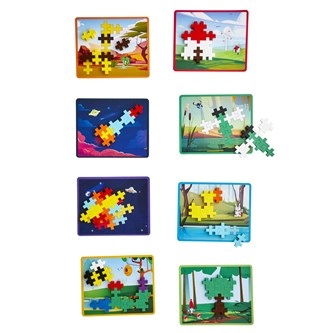 PLUS-PLUS BIG Picture Puzzles, 60 osaa