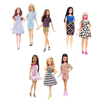 Barbie Fashionista, 1 kpl