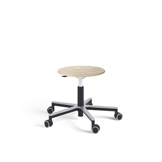 Multiflex jakkara, kj, Alu, HPL, ik 38-50 cm, pyörillä