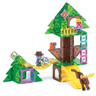 Magna-Tiles Puumaja, 42 osaa